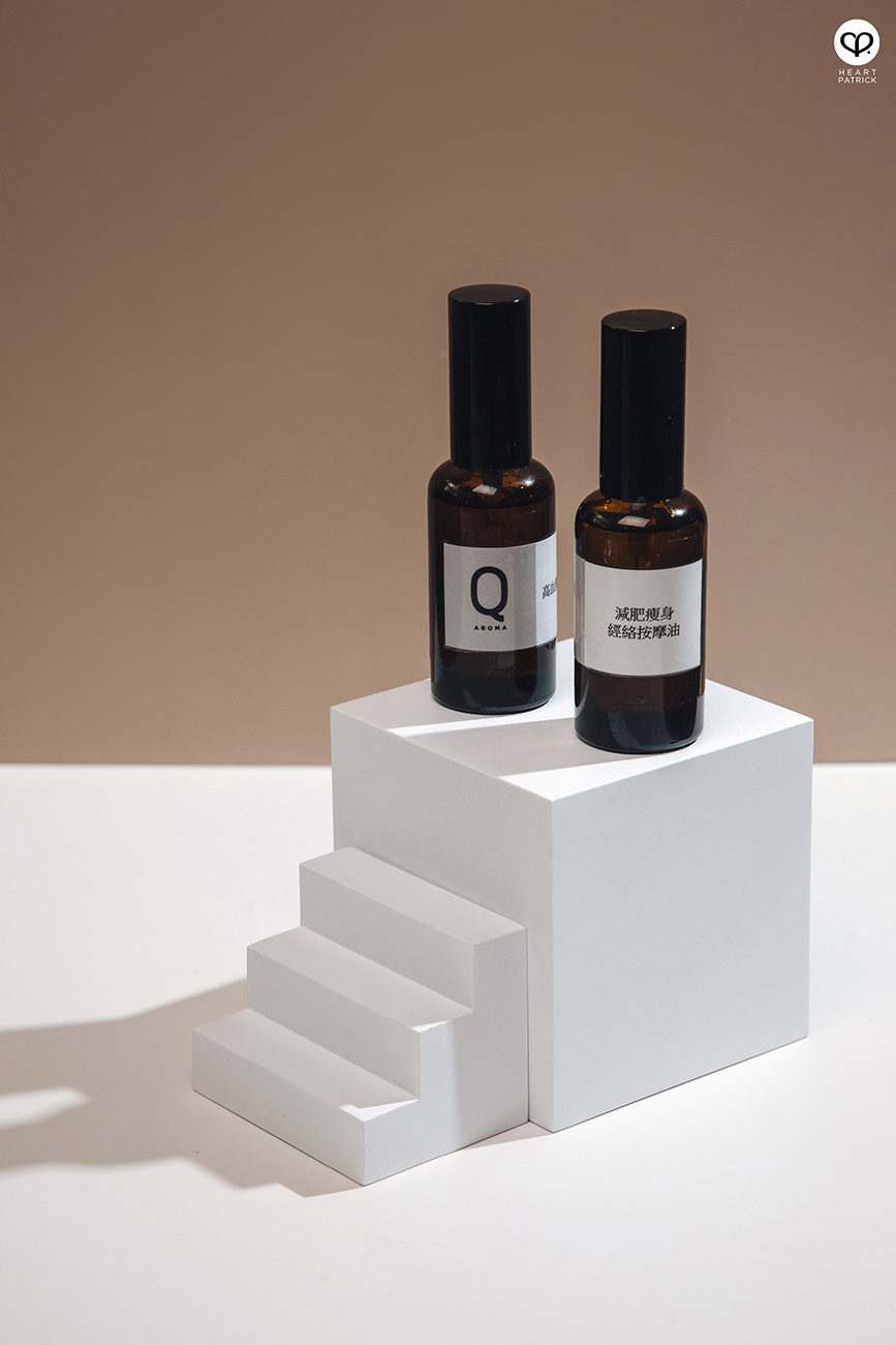 heartpatrick product photography Q Aroma wellness aromatheraphy shower gel