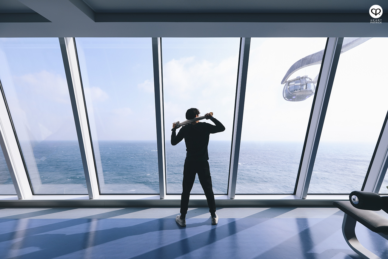 heartpatrick royal carribean cruise quantum of the sea nagasaki event