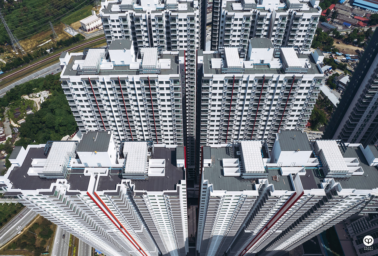 heartpatrick spaces architecture photography razak city residences sungai besi kuala lumpur high density apartment