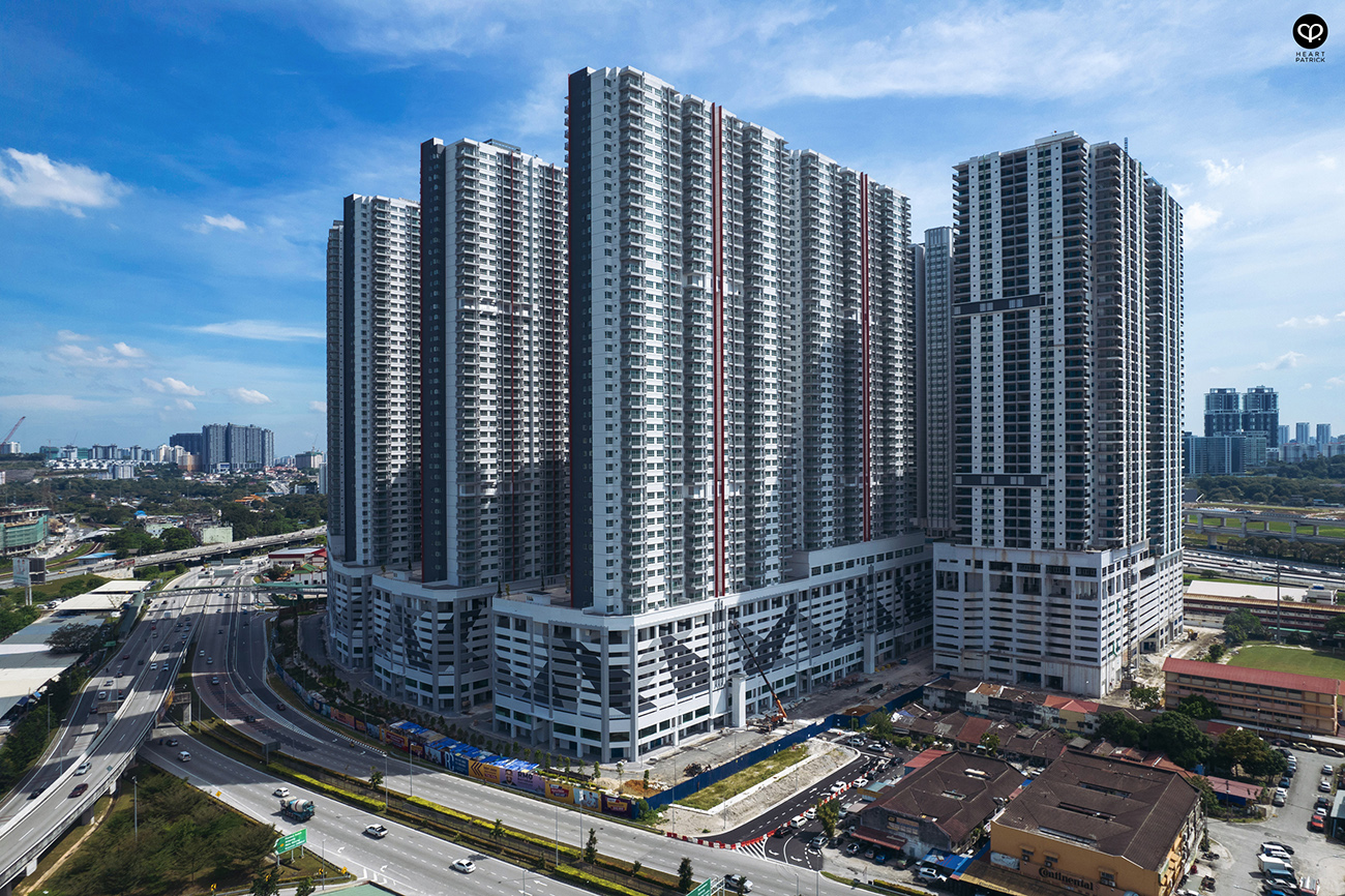 heartpatrick spaces architecture photography razak city residences sungai besi kuala lumpur high density apartment