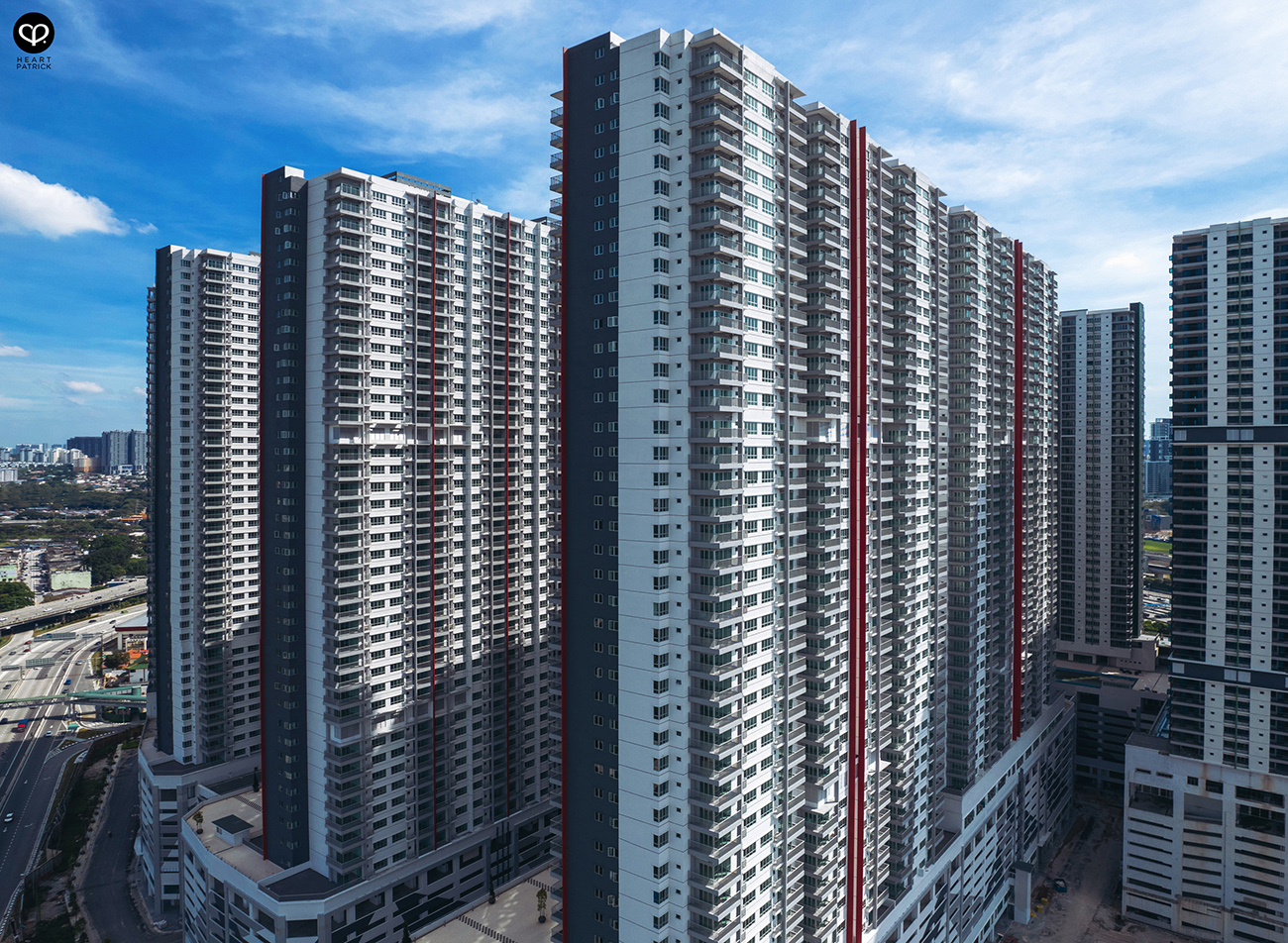 heartpatrick spaces architecture photography razak city residences sungai besi kuala lumpur high density apartment