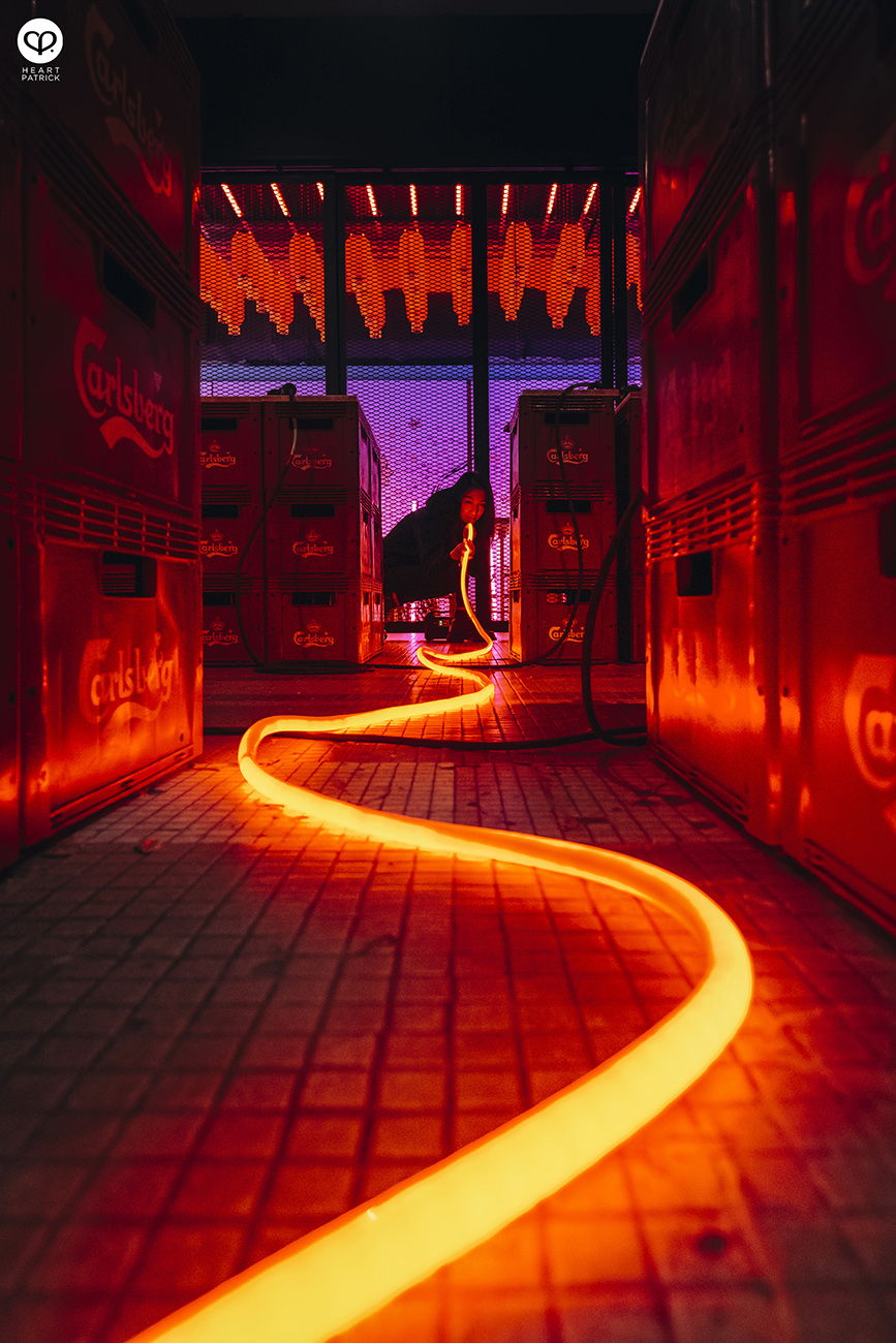 heartpatrick heritage urban portrait wan yu carlsberg installation rex kl