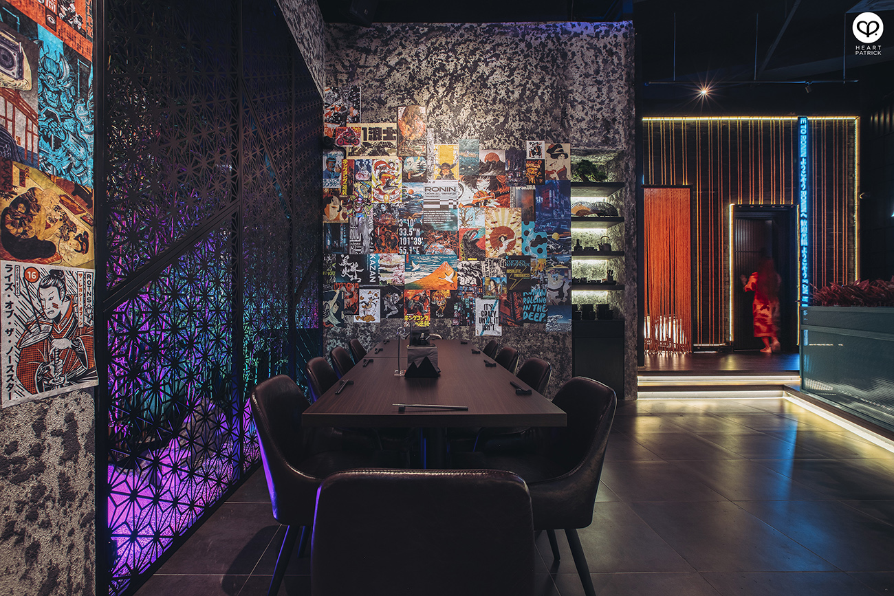 heartpatrick interior photography ronin japanese restobar arte mont kiara