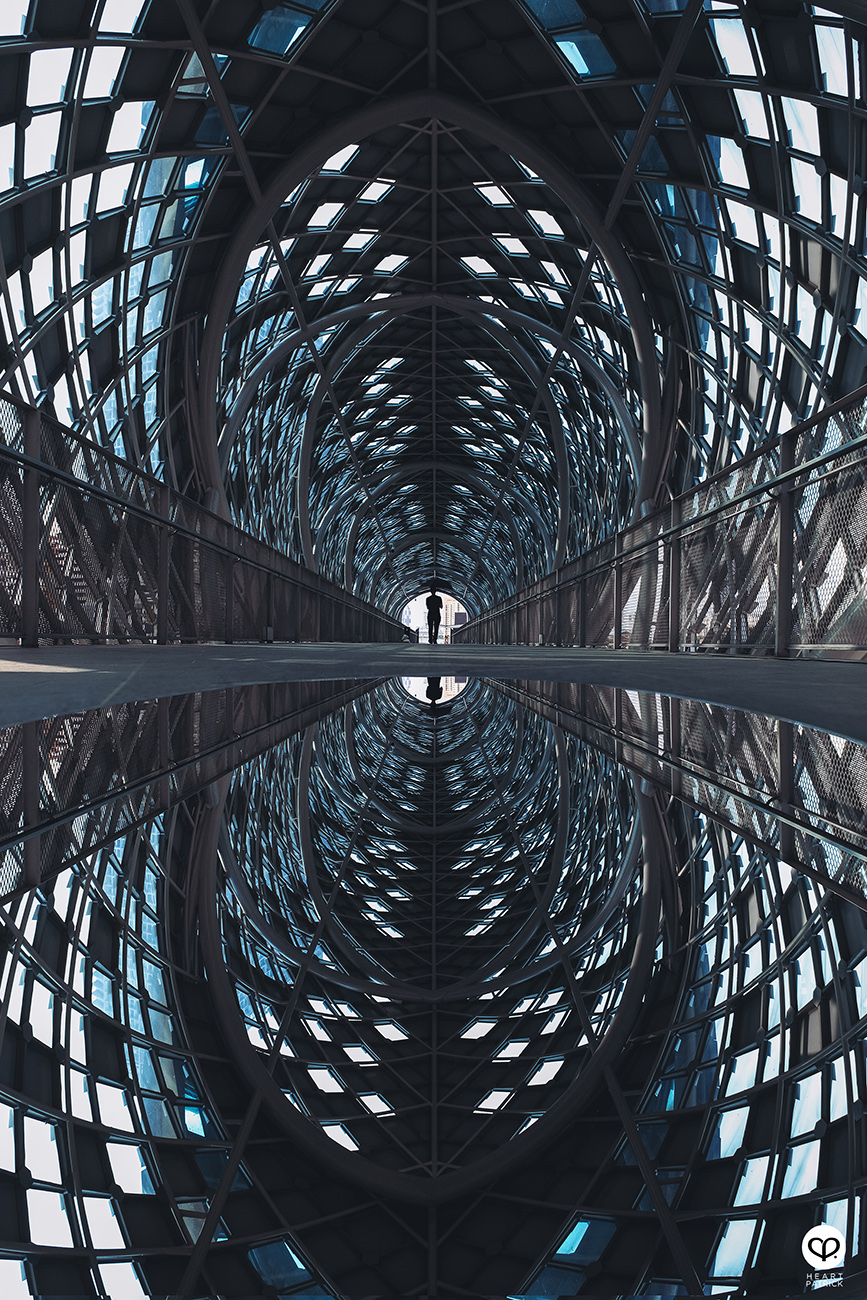 heartpatrick urban exploring architecture aerial photography saloma link bridge klcc veritas architects