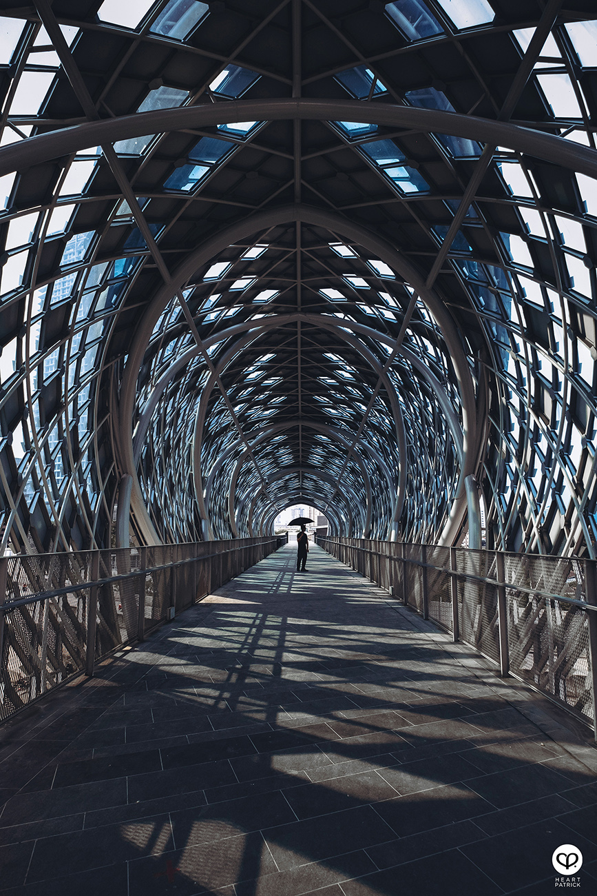 heartpatrick urban exploring architecture aerial photography saloma link bridge klcc veritas architects