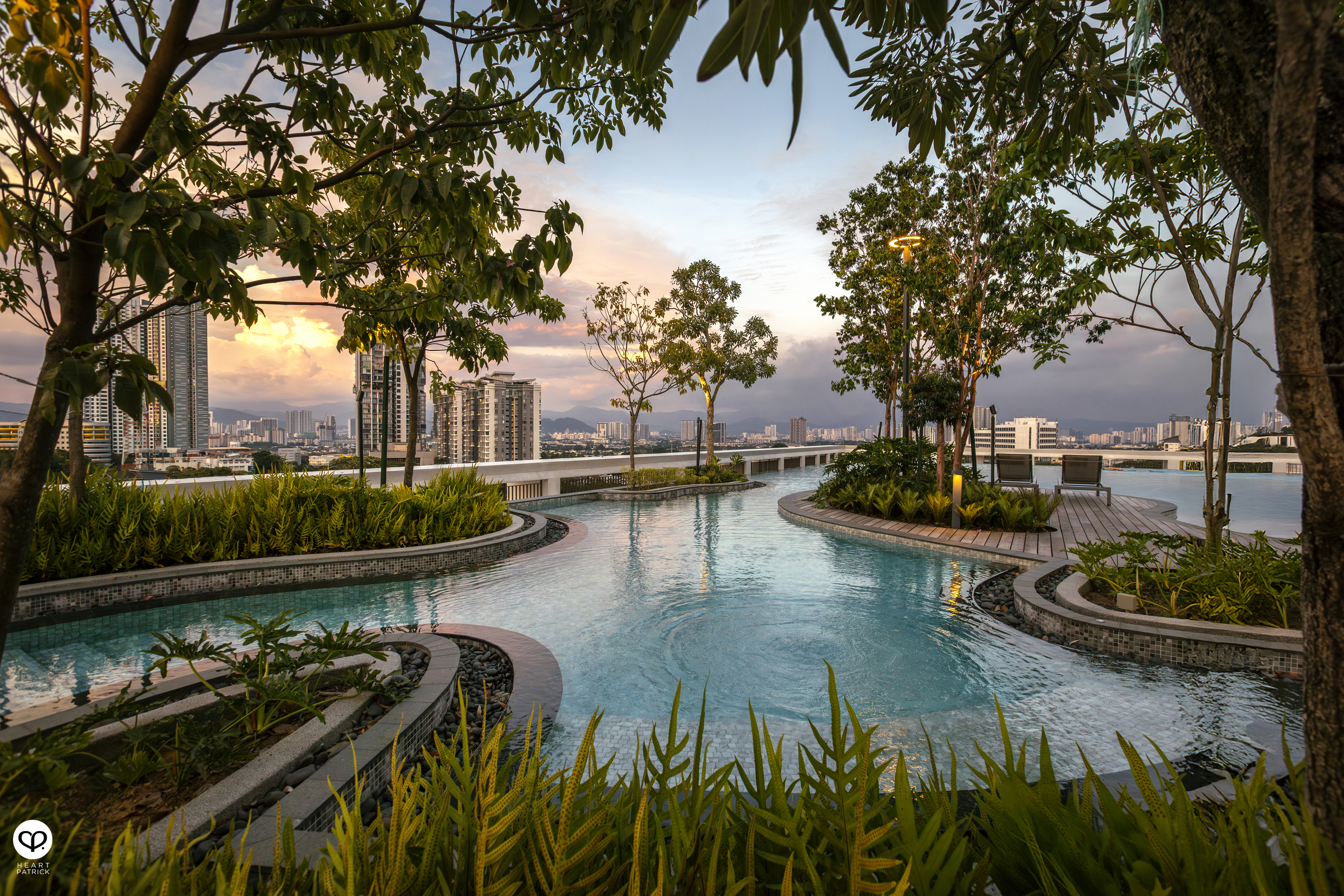 heartpatrick architecture real estate photography park place desa parkcity shafik zaman architects