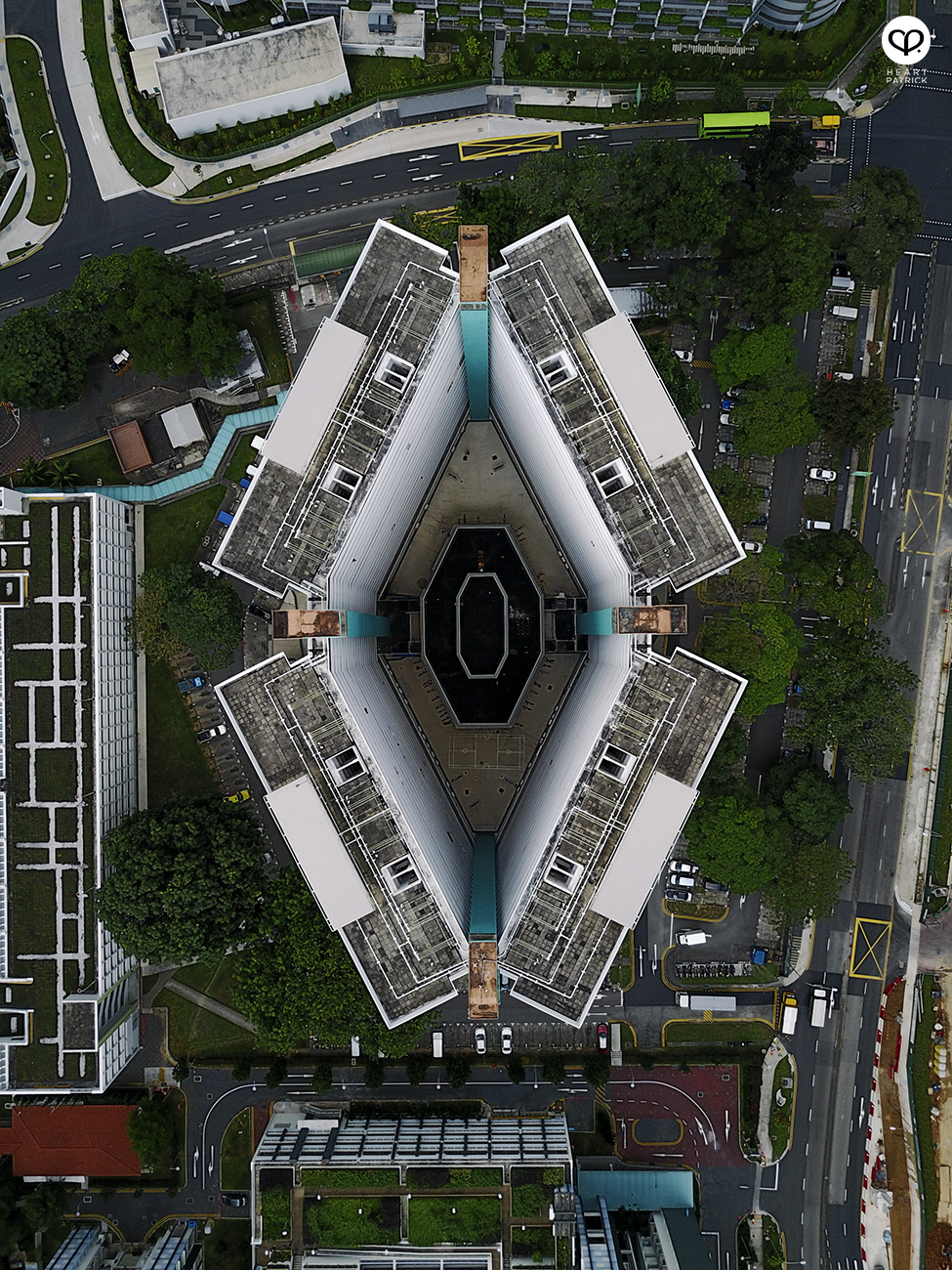 heartpatrick aerial drone architectural photography singapore dji mavic pro