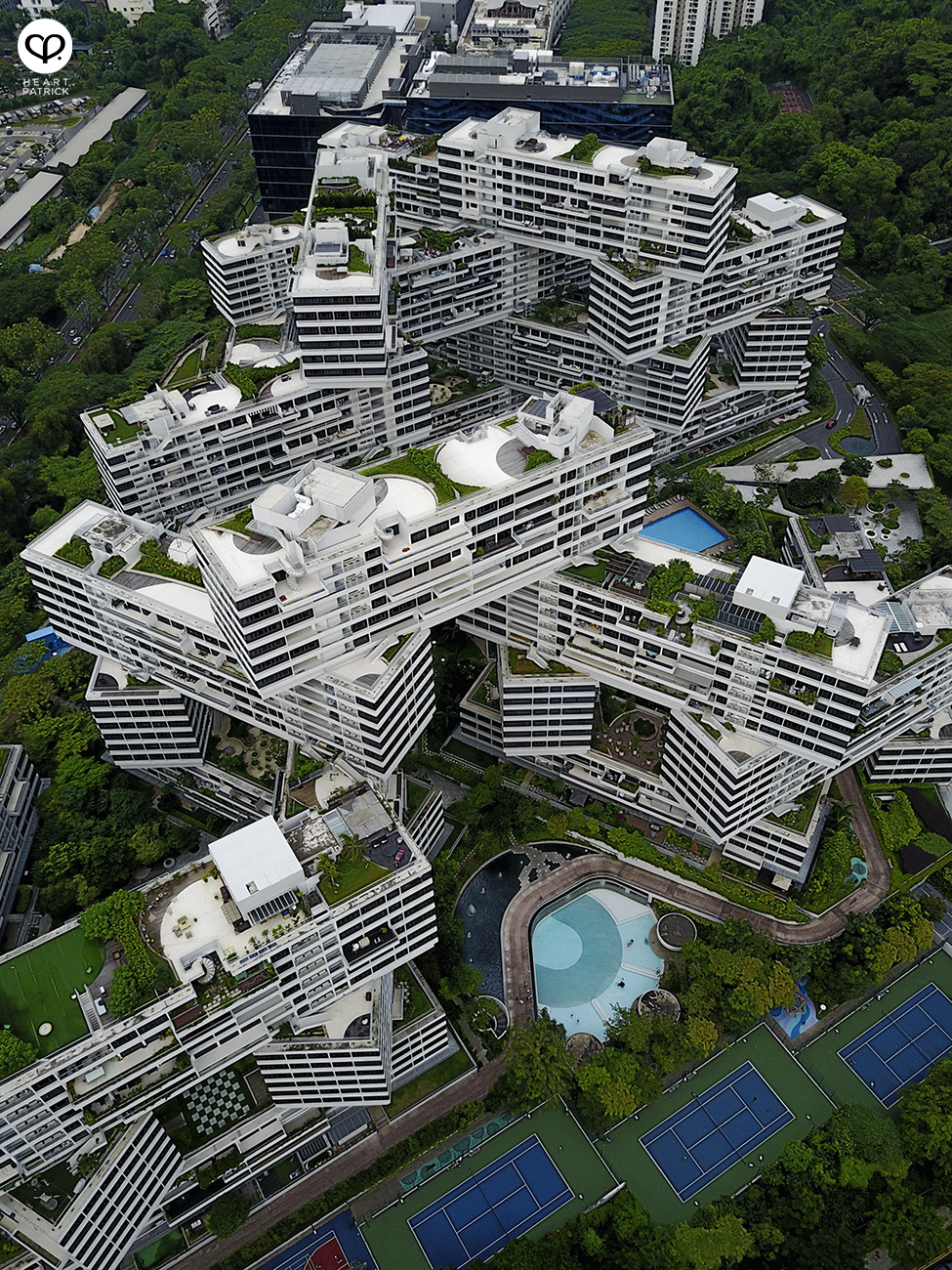 heartpatrick aerial drone architectural photography singapore dji mavic pro