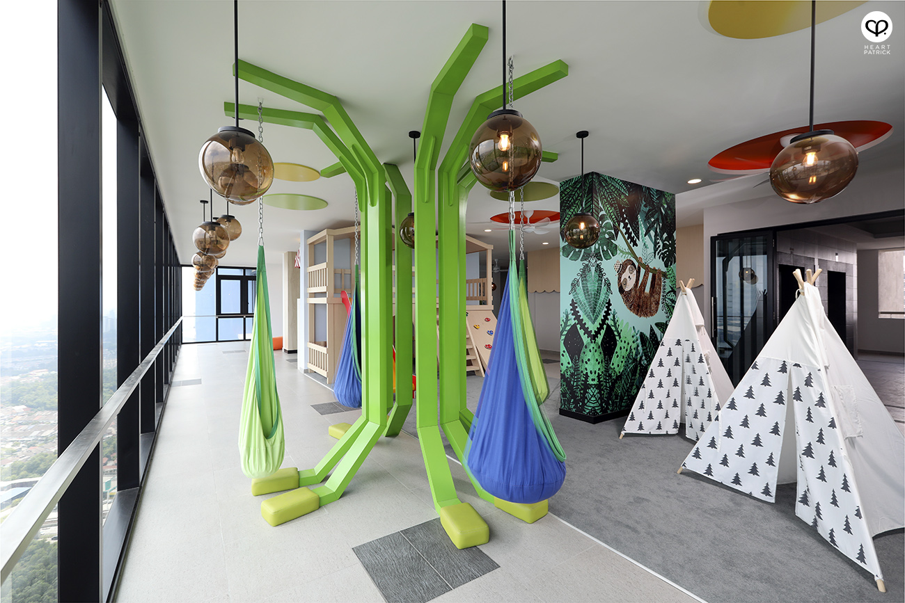 heartpatrick interior real estate photography sky condominium puchong show room by IOI Properties