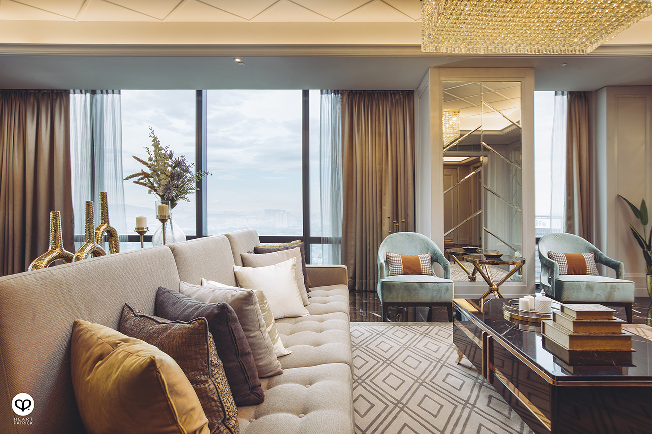 heartpatrick interior photography st regis residences KL Sentral designtone