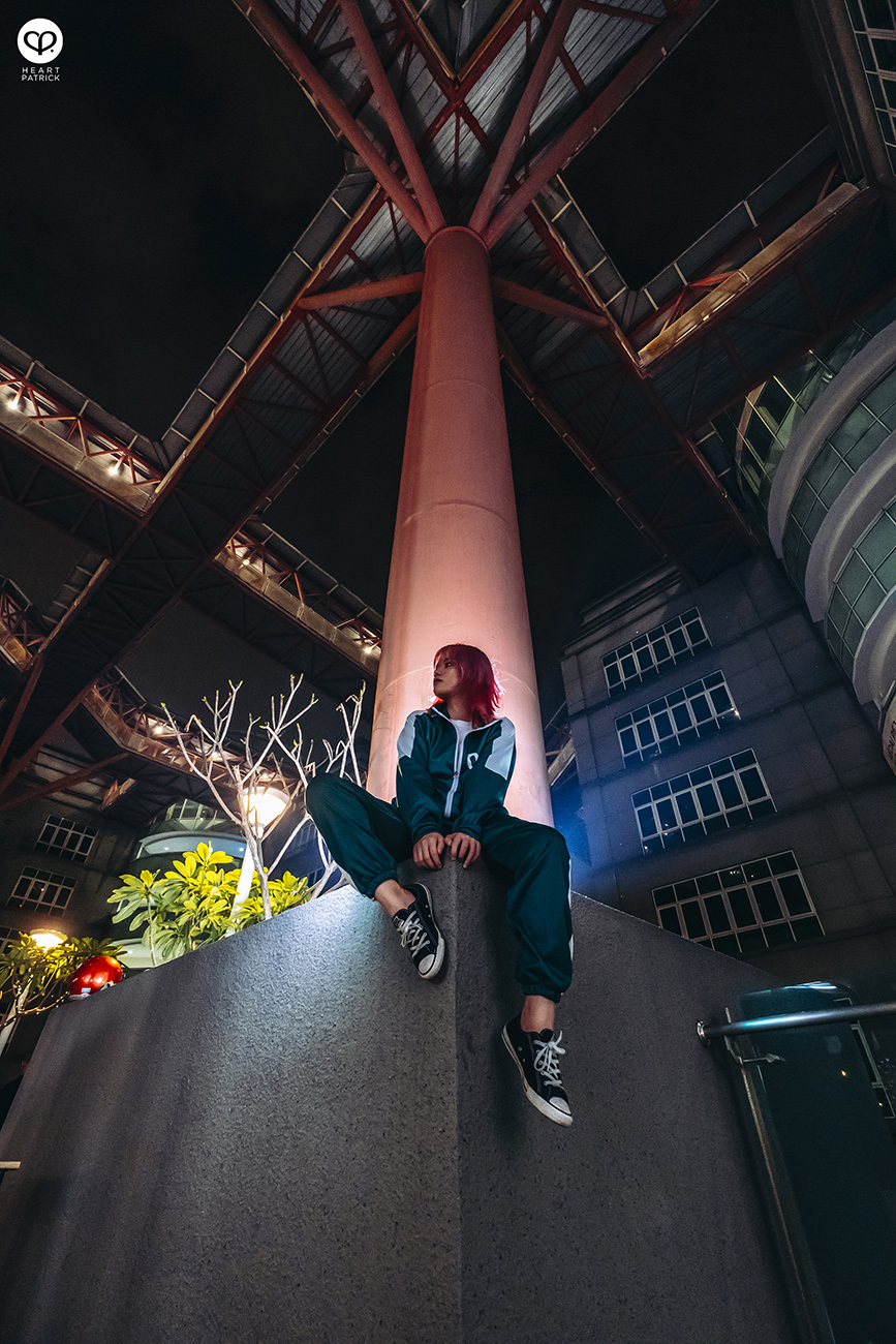 heartpatrick urban exploring strand garden squid game inspired