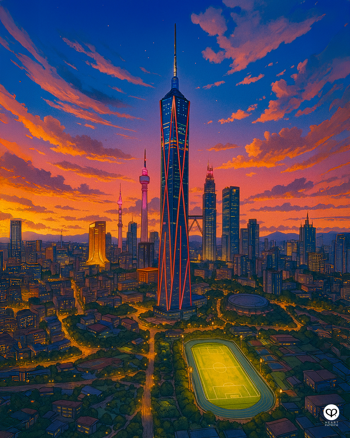 heartpatrick travel heritage photography AI art chatgpt studio ghibli kuala lumpur