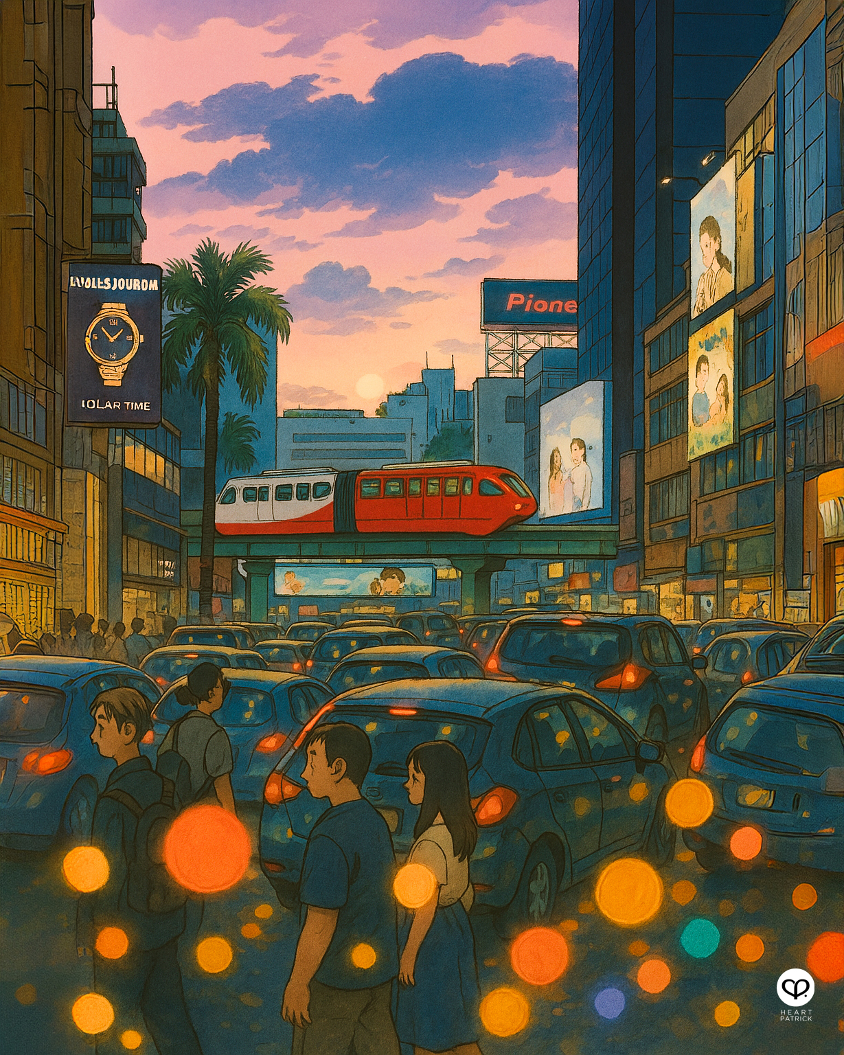 heartpatrick travel heritage photography AI art chatgpt studio ghibli kuala lumpur