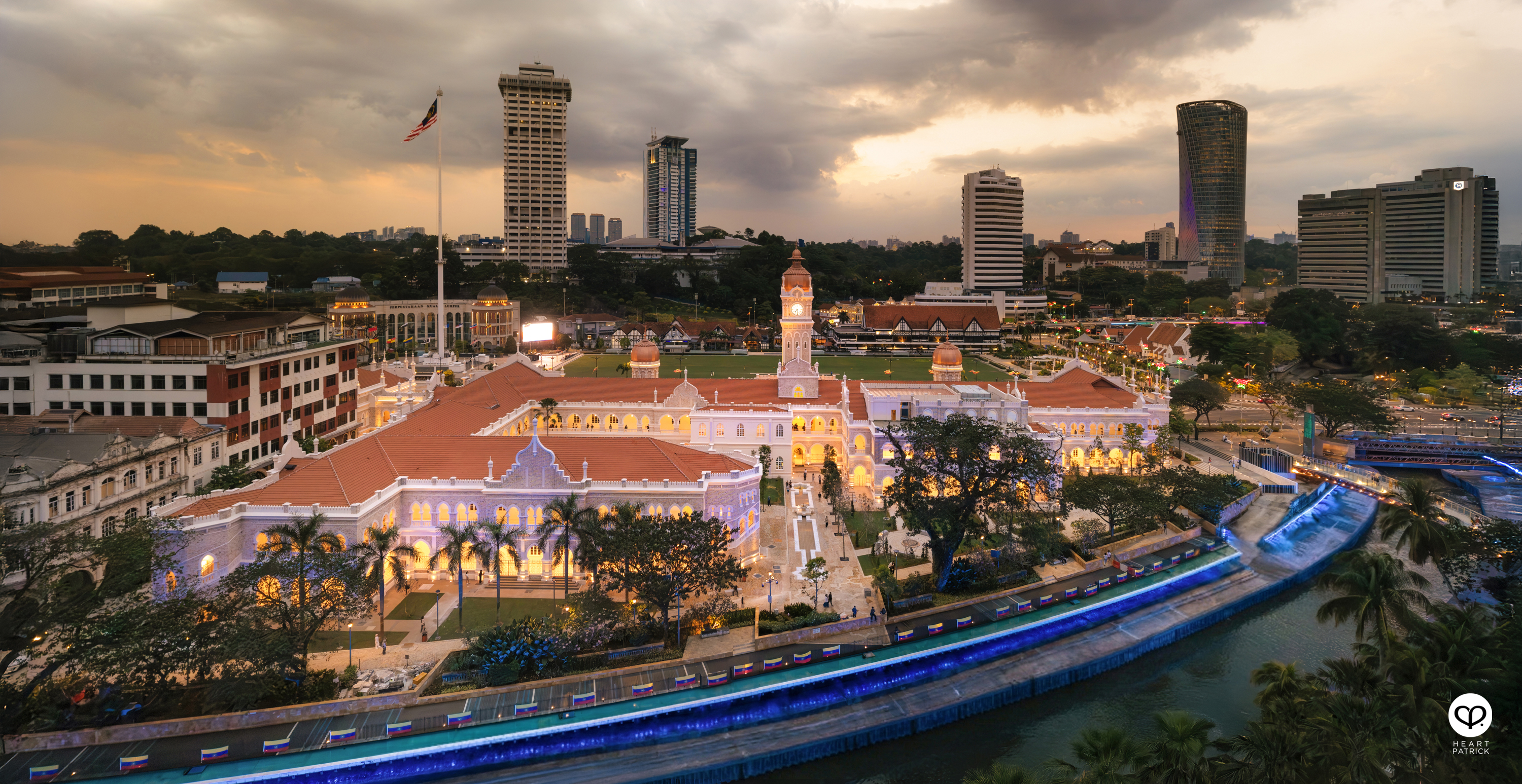 heartpatrick architecture aerial photography sultan abdul samad building kuala lumpur heritage