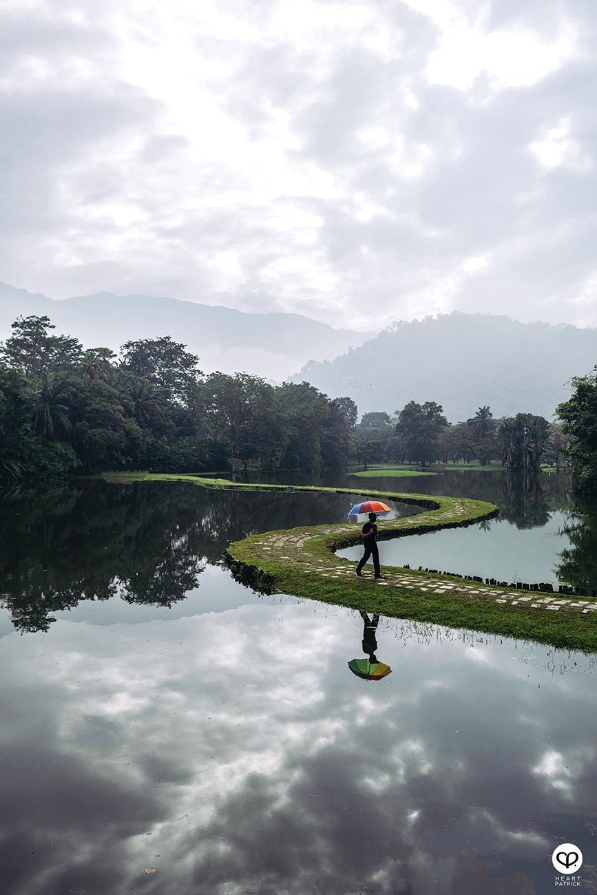 heartpatrick urban exploring taiping lake gardens perak malaysia