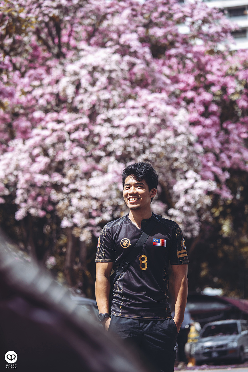 heartpatrick urban exploring tecoma malaysian sakura full bloom kuala lumpur