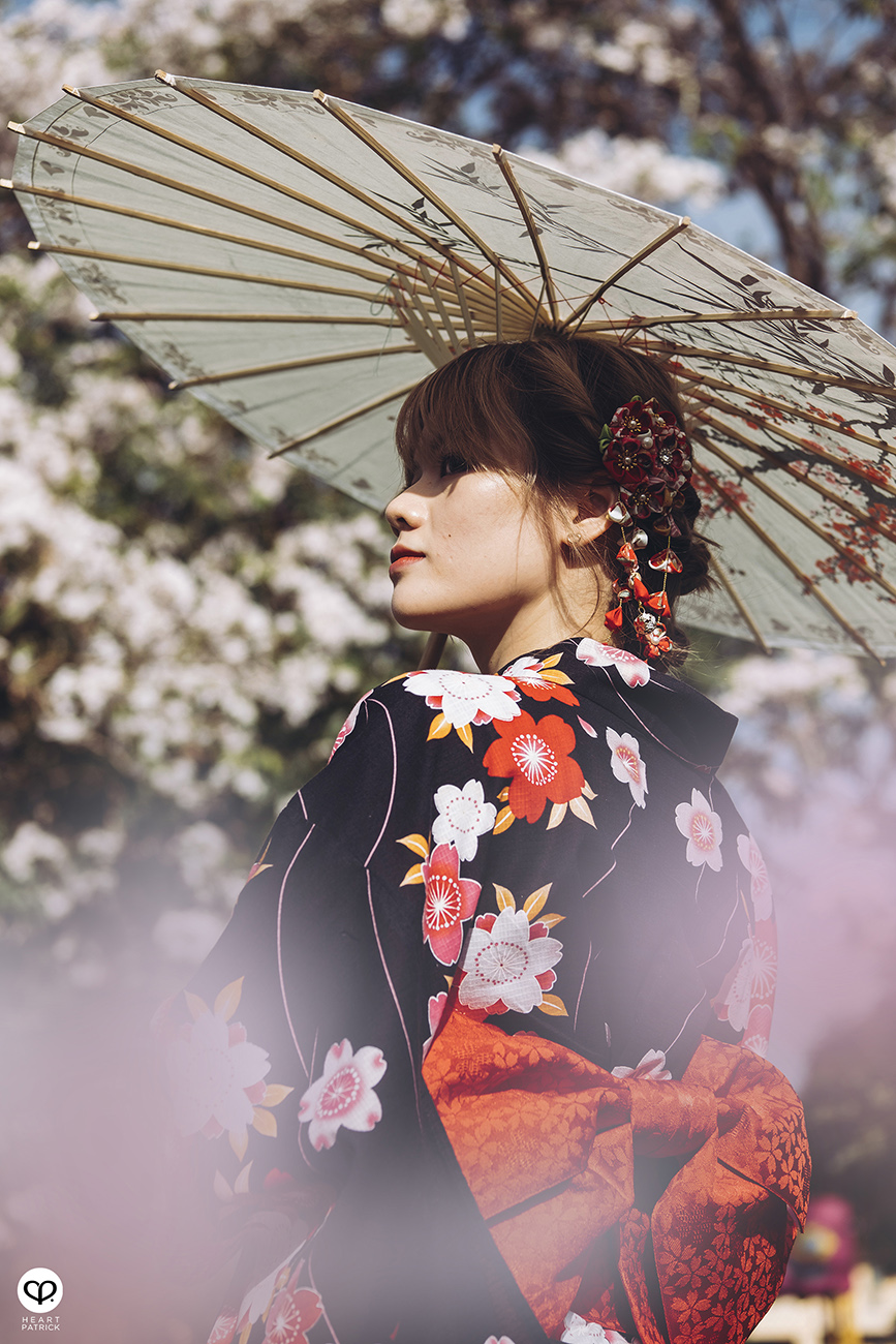 heartpatrick urban exploring portraits tecoma sakura spring malaysia kuala lumpur