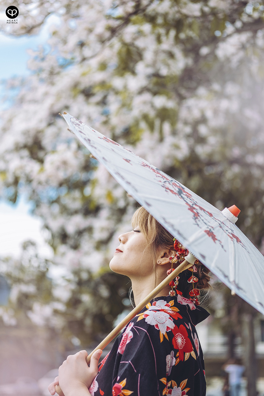 heartpatrick urban exploring portraits tecoma sakura spring malaysia kuala lumpur