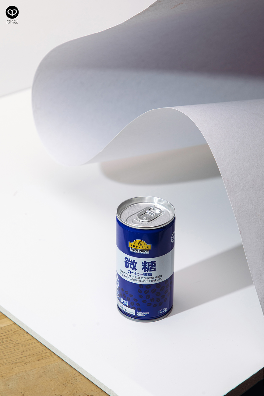 heartpatrick product photography topvalu low sugar coffee