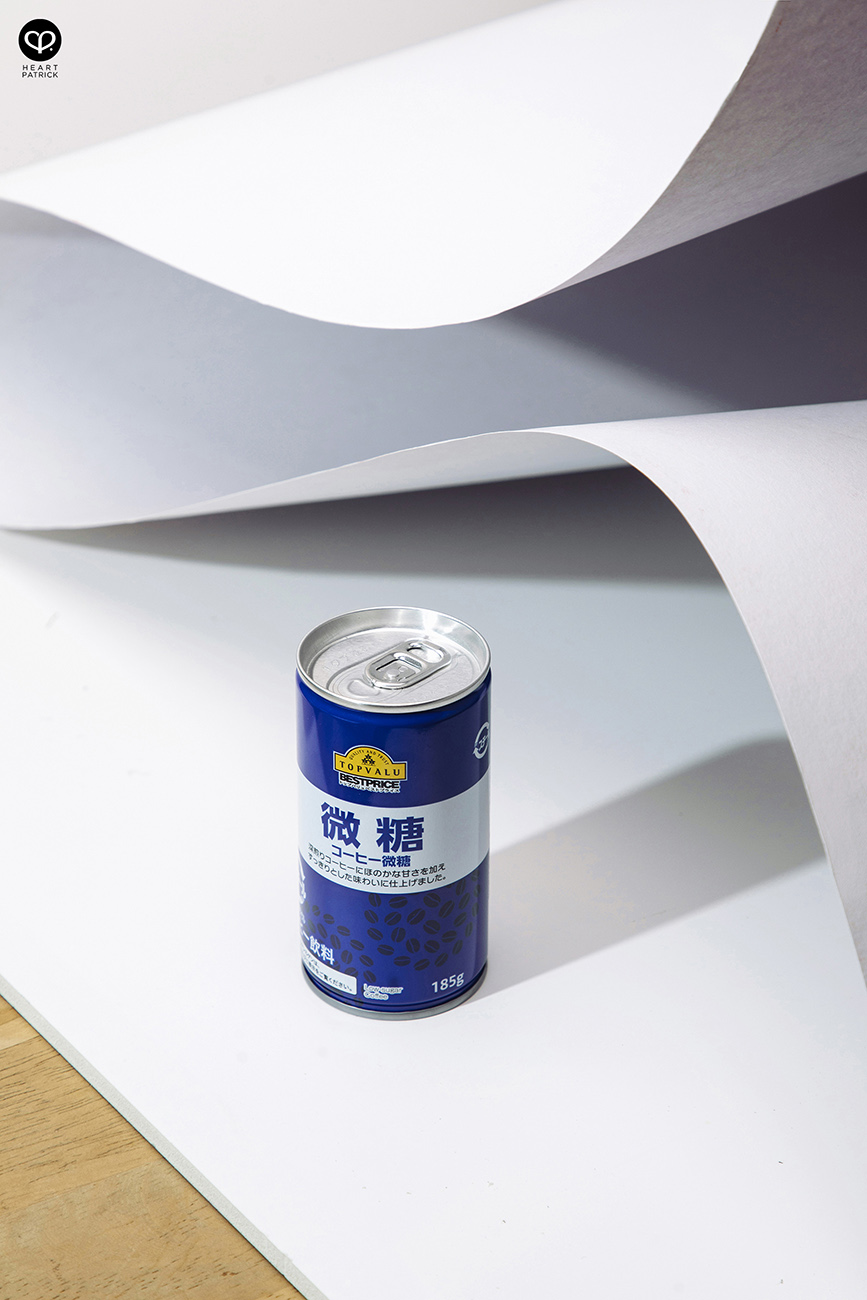 heartpatrick product photography topvalu low sugar coffee