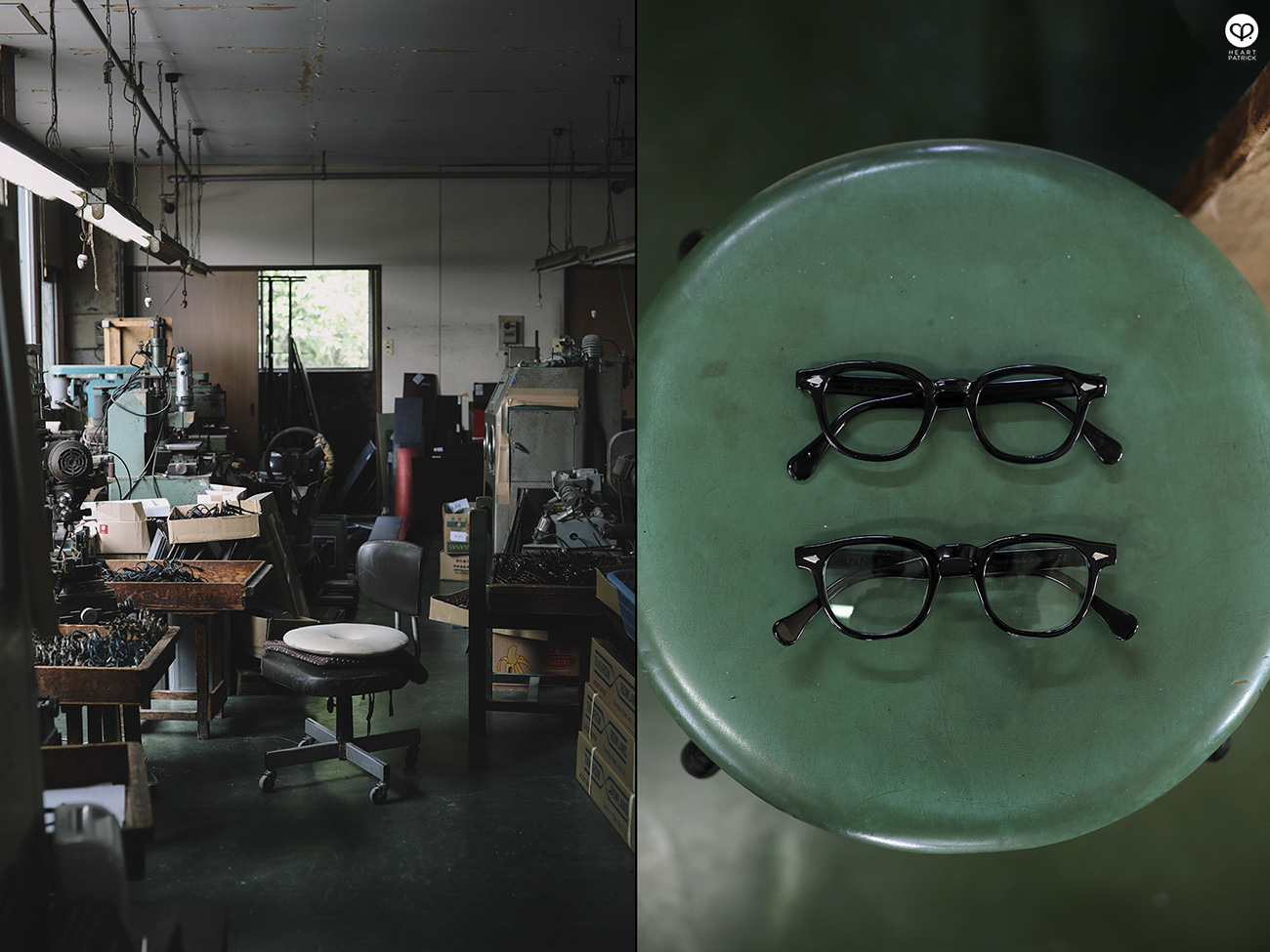 heartpatrick TVR true vintage revival handcrafted vintage eyewear from sabae japan