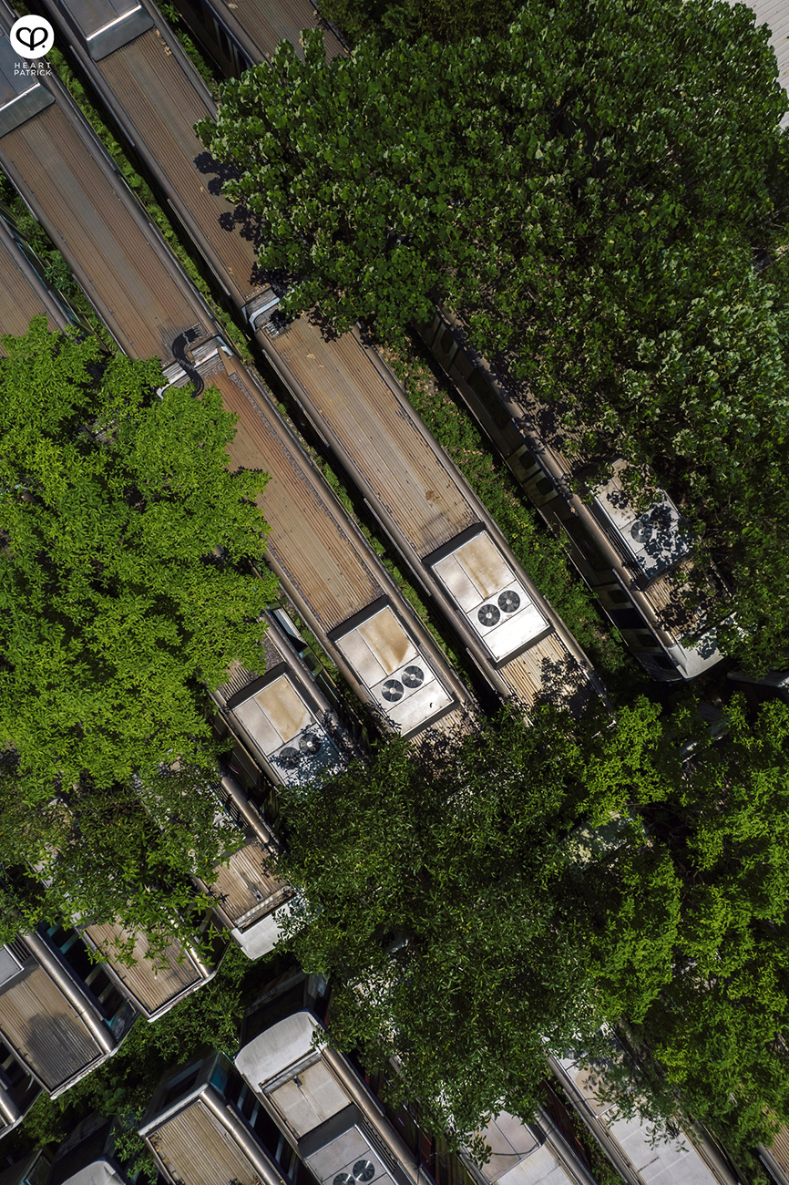 heartpatrick urban exploring abandoned LRT train cars ulu yam
