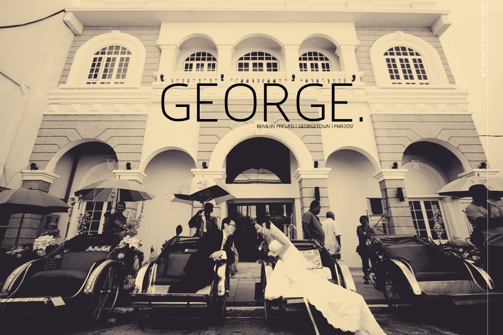 prewedding in georgetown penang malaysia