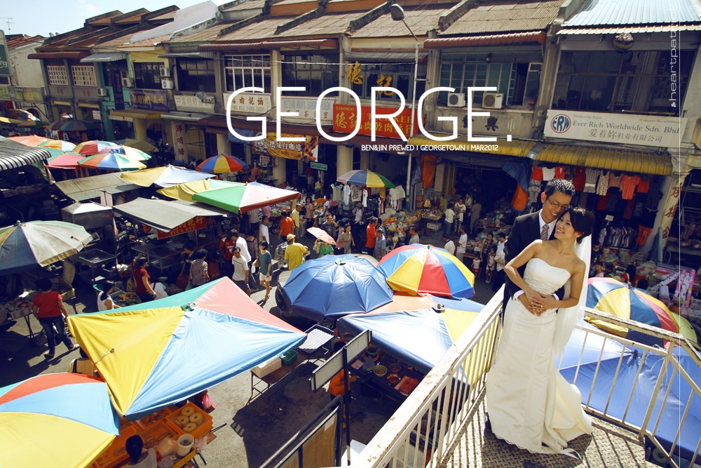 prewedding in georgetown penang malaysia