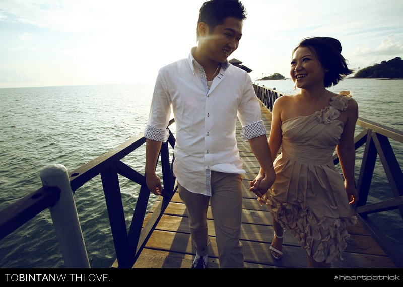 prewedding singapore pulau bintan island