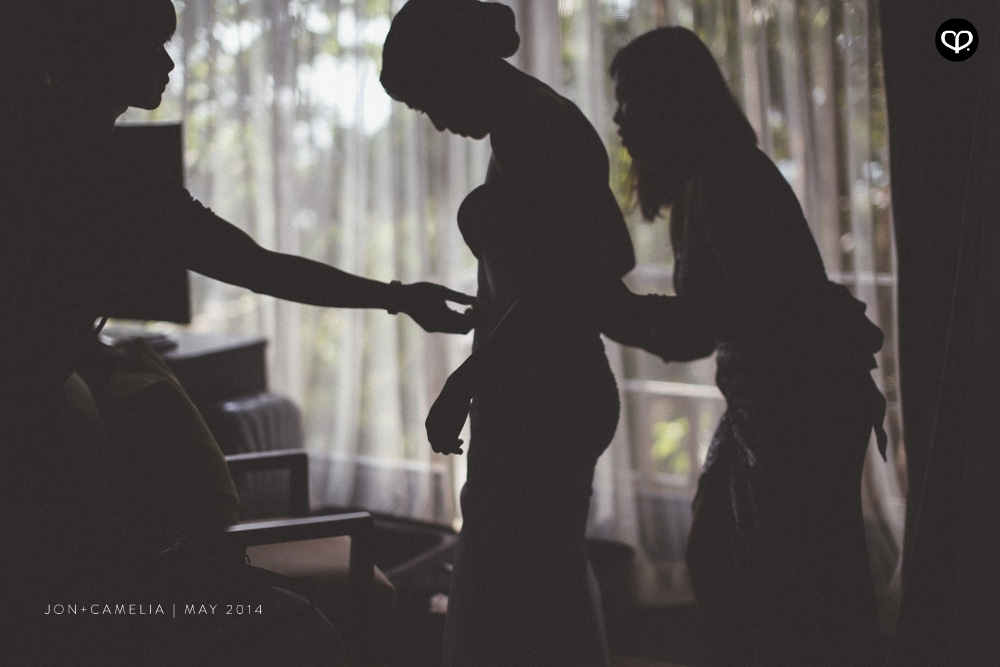 actual-day beach wedding and dinner reception at the Andaman Langkawi Malaysia
