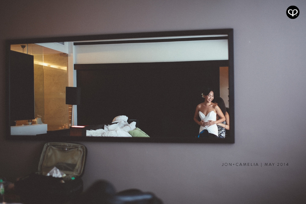 actual-day beach wedding and dinner reception at the Andaman Langkawi Malaysia