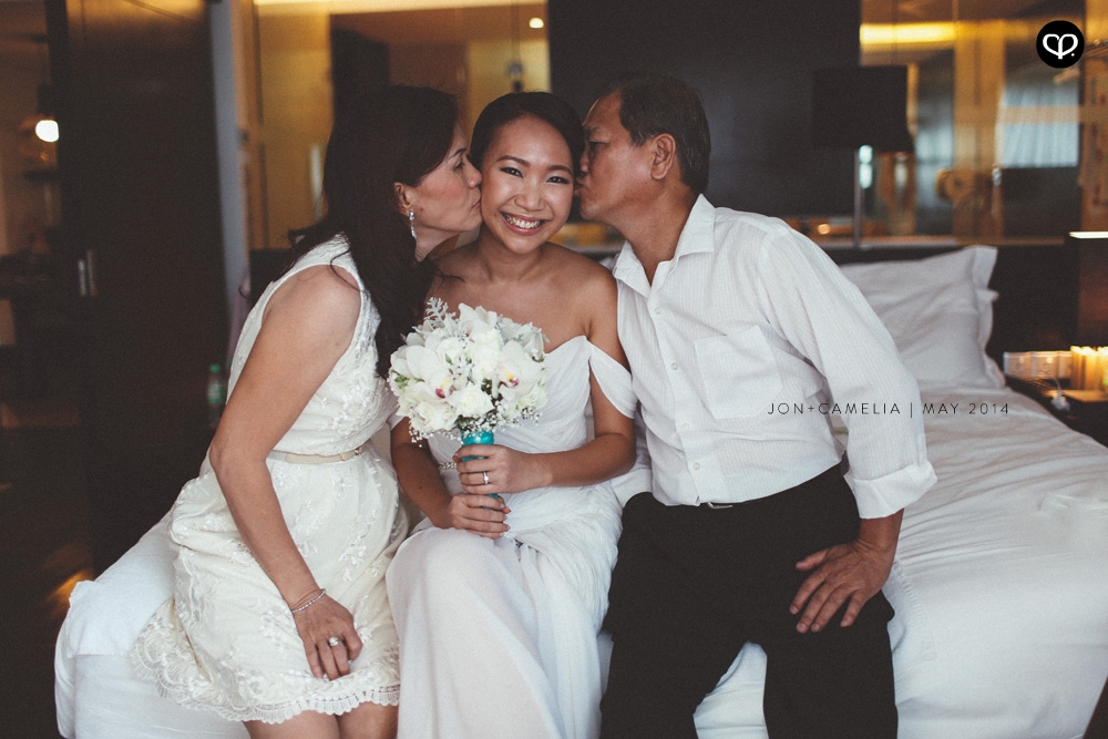 actual-day beach wedding and dinner reception at the Andaman Langkawi Malaysia