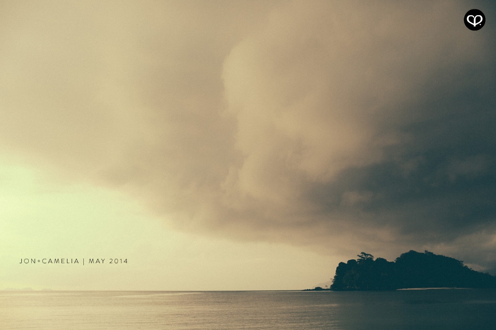 actual-day beach wedding and dinner reception at the Andaman Langkawi Malaysia