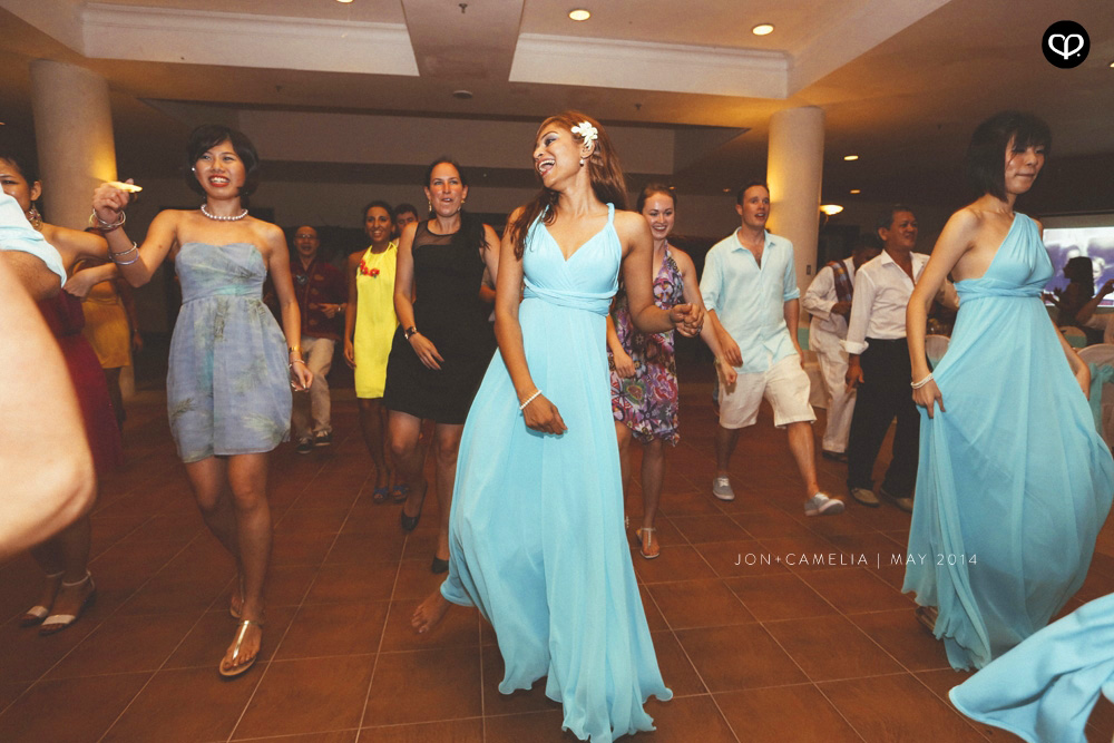 actual-day beach wedding and dinner reception at the Andaman Langkawi Malaysia