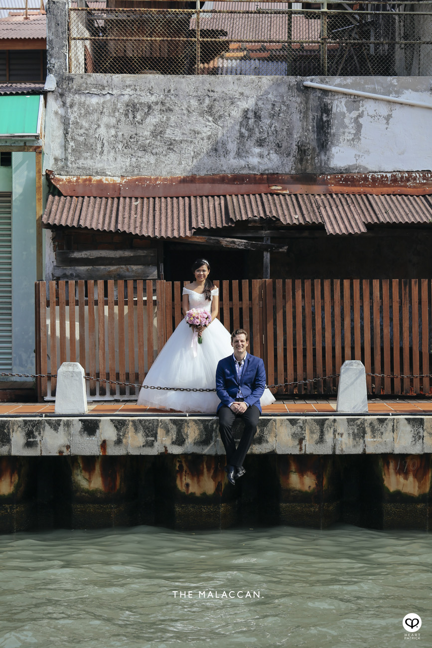 prewedding portrait photography malacca melaka jonker stadthuys heritage spiral staircase