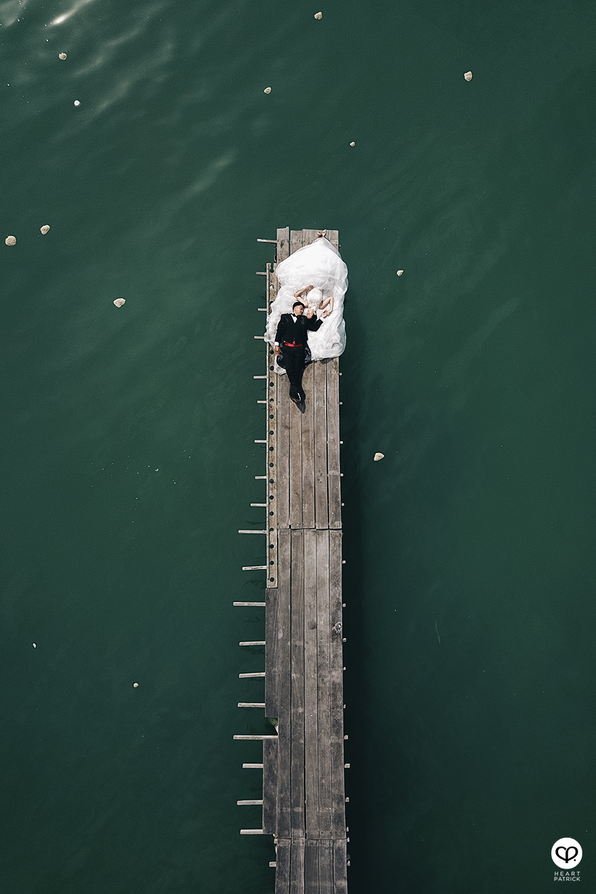 heartpatrick prewedding georgetown penang drone mavic pro