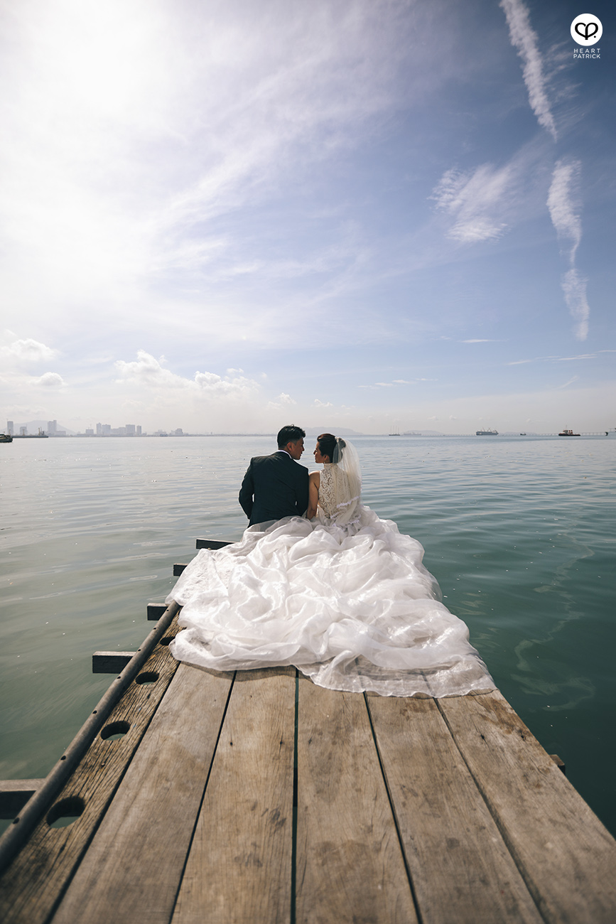 heartpatrick prewedding georgetown penang drone mavic pro