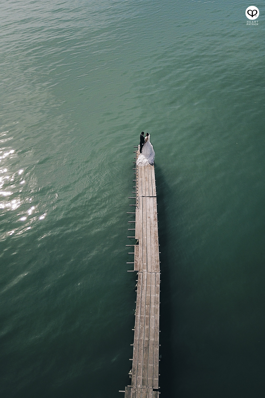 heartpatrick prewedding georgetown penang drone mavic pro