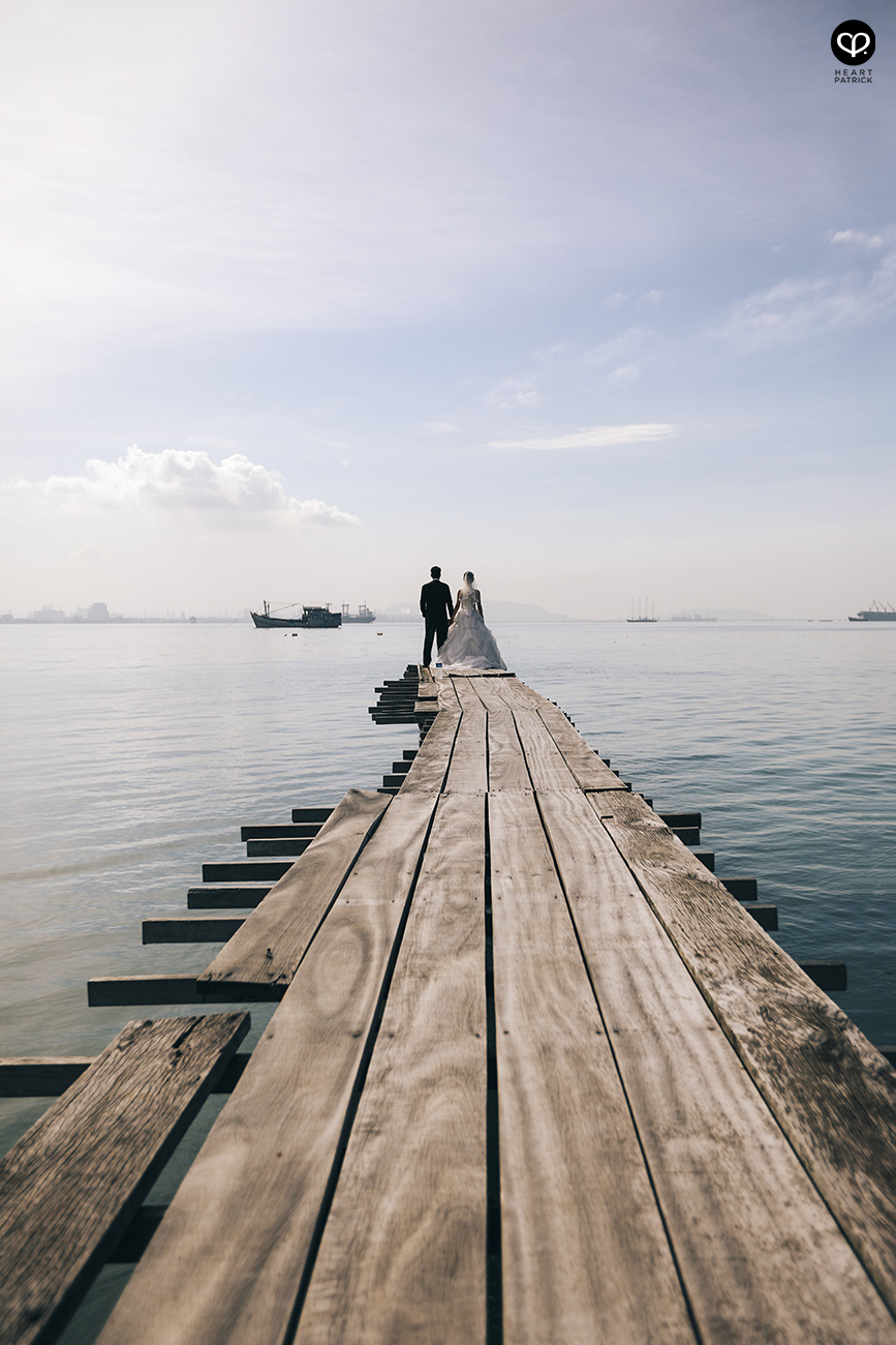heartpatrick prewedding georgetown penang drone mavic pro