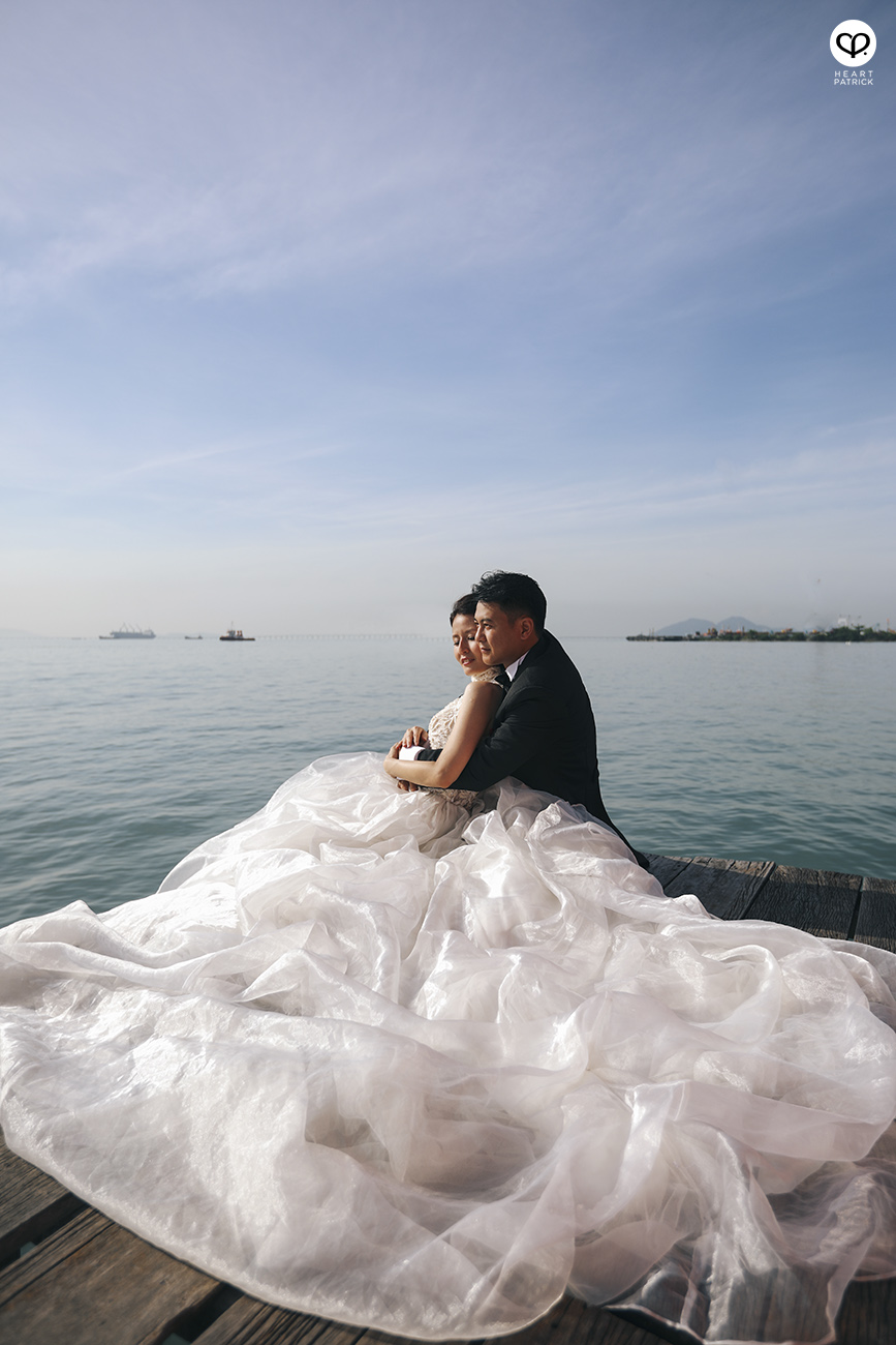 heartpatrick prewedding georgetown penang drone mavic pro