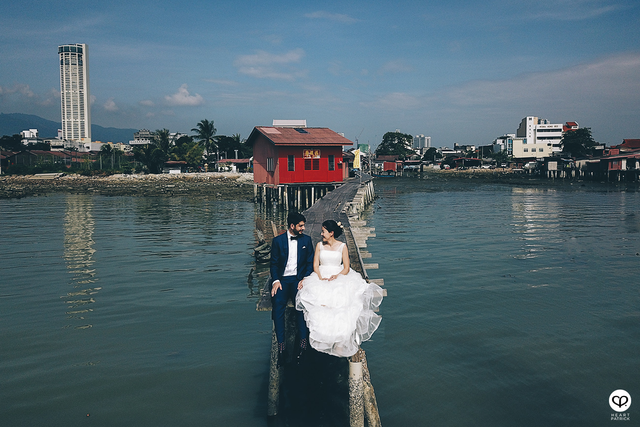 heartpatrick prewedding couple portraits penang georgetown heritage