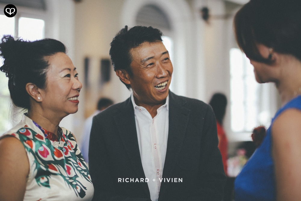 chinese actual-day luncheon reception wedding at Flutes at the National Museum, Singapore