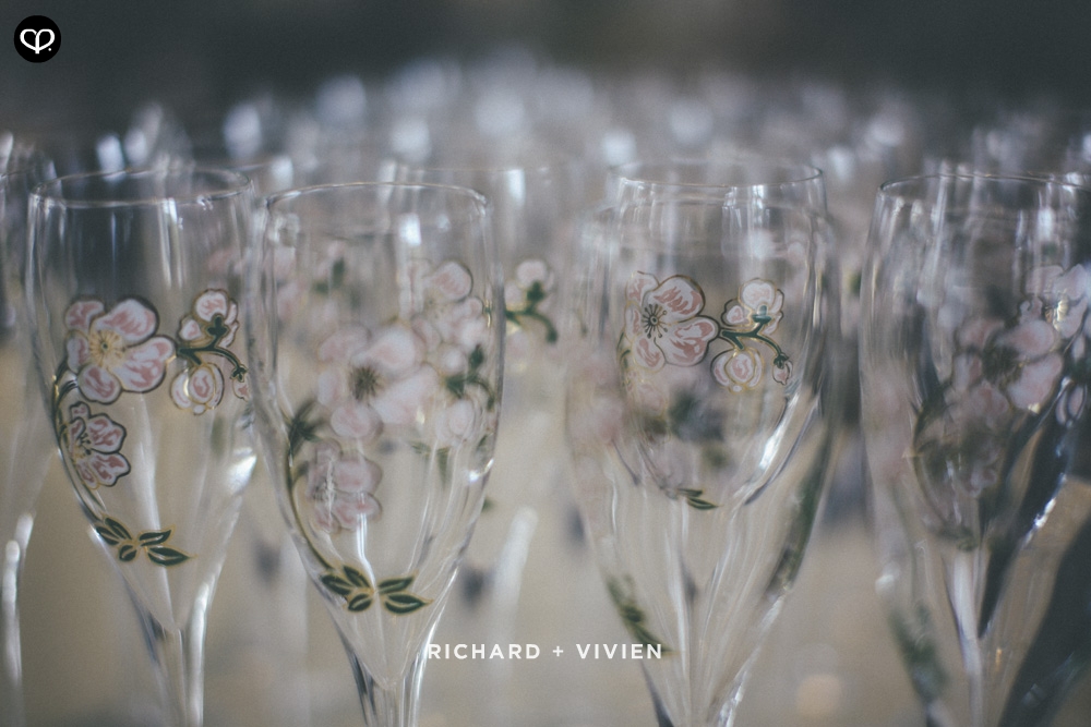 chinese actual-day luncheon reception wedding at Flutes at the National Museum, Singapore