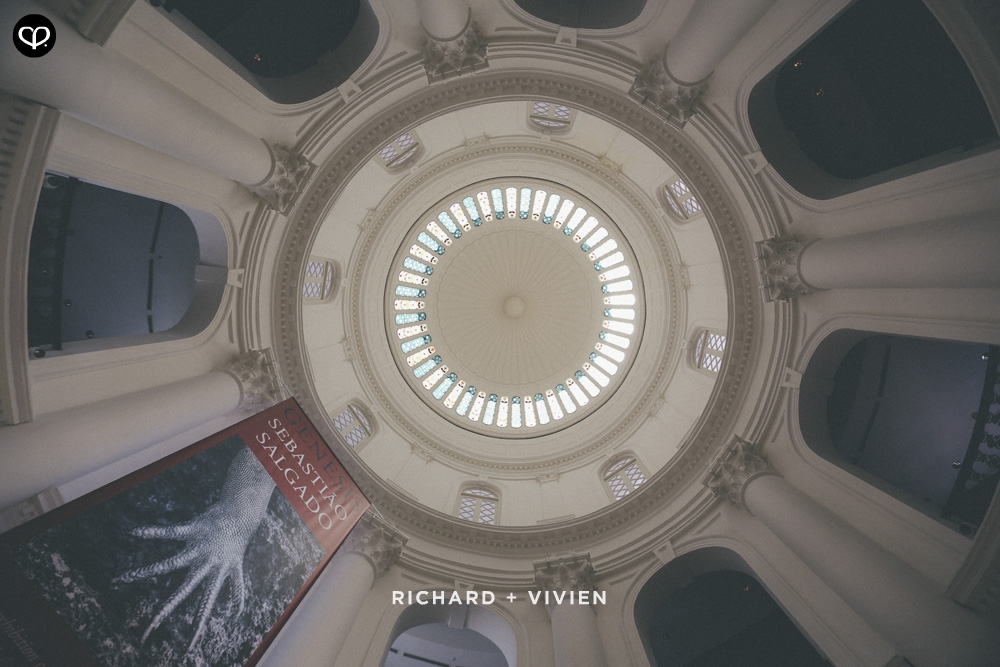 chinese actual-day luncheon reception wedding at Flutes at the National Museum, Singapore