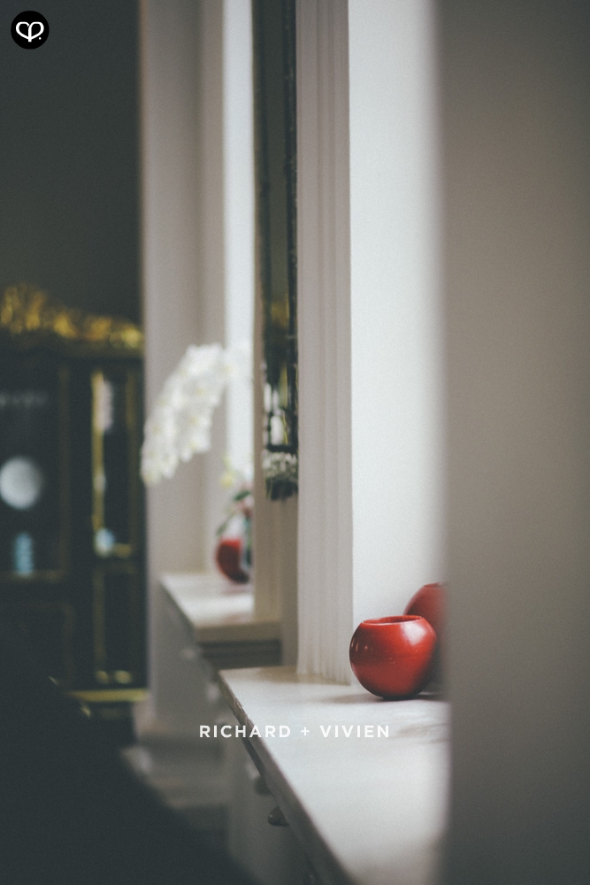 chinese actual-day luncheon reception wedding at Flutes at the National Museum, Singapore