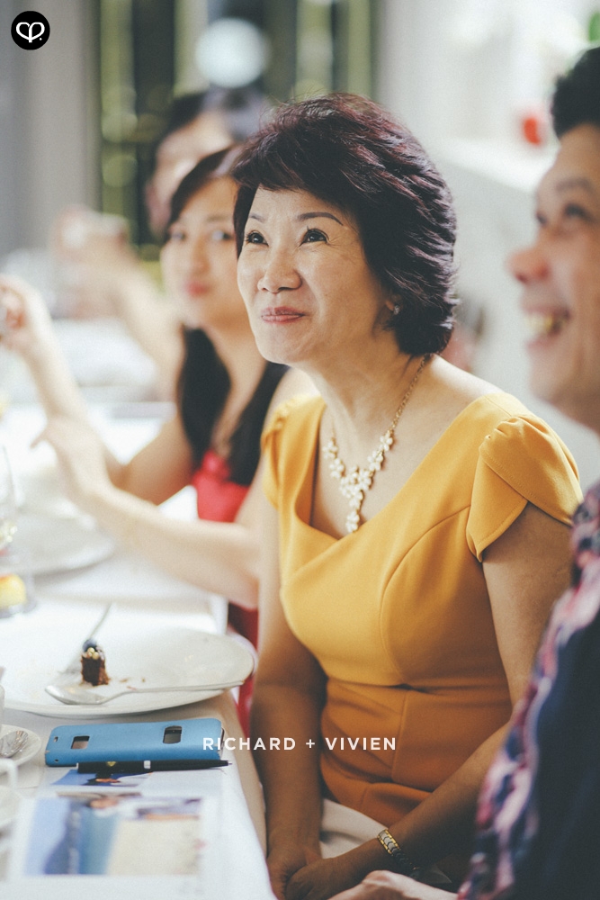 chinese actual-day luncheon reception wedding at Flutes at the National Museum, Singapore